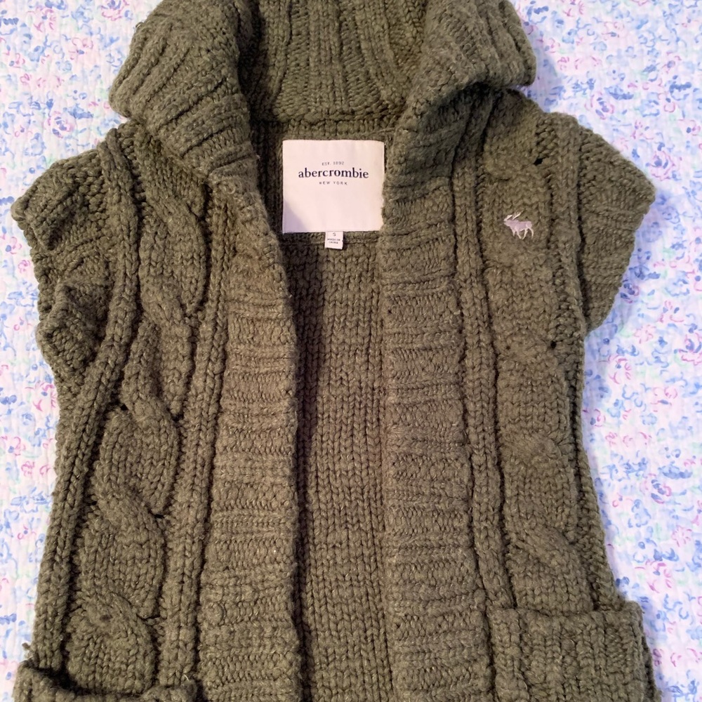 Green Sweater Vest